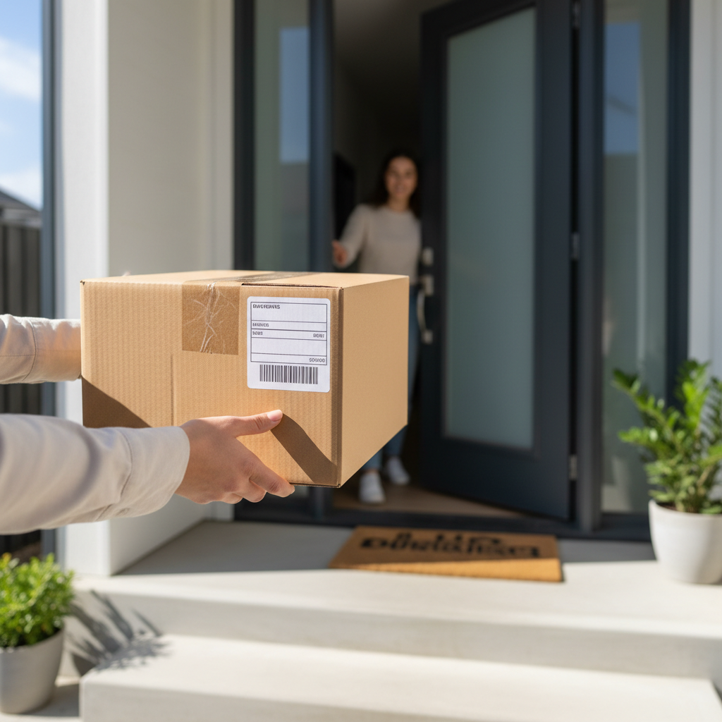 Realistic delivery package